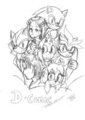D comix project cover by RaianOnzika