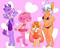 |Fanart| Swimsuits