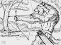Werewolf archer by WerewolfDegenerate