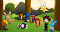 Chilling with friends by Wopter