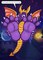 Plantigrade Spyro Paws by Zenobius