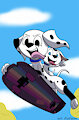 Dalmatian Daredevils (by Caluriri)