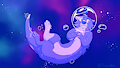 Otter in space by Tischotter