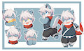character sheet commissions for 钱烧饼干 by toruu90