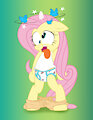 BONKED! Derpy Fluttershy (Commission)