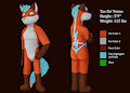 Tae Da' Foxxo Ref sheet by TheSlimeDragon