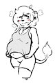 lion mom pouting by Quib