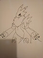 Renamon for Cyborghedgehog by EmbertheArtist