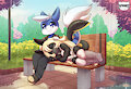 Warm time at the park ($) by Yarigami