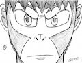Augustus's War Face sketch -Dreamkeepers-