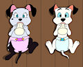 Dalmatians in Diapers