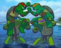 TMNT Vacation (unfinished) by cruserbladezz