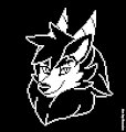 Ragnus Lif Commission - B/W Animated Pixel Icon