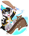 Not a pirate princess !