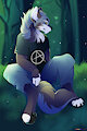 In the Woods. by teldraken