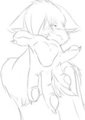 Take my hand Tonight (lineart)