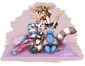 A Sexy Sleepover by claydust