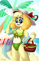 Beach Isabelle by ZombiKiss