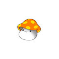 Orange Mushroom Sprite Test by NezumiYuki