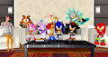 Sonic - Playing with friends