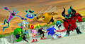 Sonic - The Hedgehogs vs. The Deadly Six