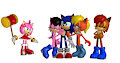 Three Sally girls, One Sonic... and Amy