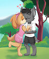 YCH - Skye x Fidget