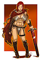 Red Sonja, femimine savage