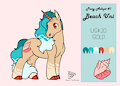 Pony Adopt #1 Beach Uni 🌊🦄 [SOLD]