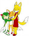 Tails' round of hugs by TheBritishBadnik