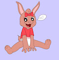 Amy Saying Hi -By Clovershroom-