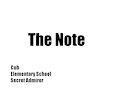BFC Ch18 The Note