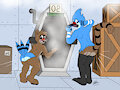 Mordeby and Rigbecai by DoggettDouglasMcDog