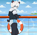 Diapered Panda Boi by FelixSandcatKitten