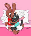 Amy and Sierra hugs (Tato)