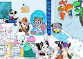 Bathtime Mayhem