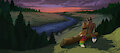 Sunset by Luskfoxx