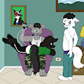 Grandpa's firm paw [COM]