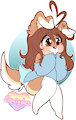 Blue sweater vibes by Squigglechan