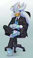 Suit Series: Silver by MidnightMuser