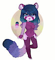 Purple scheme (Commission) by WhiteKittyPaws