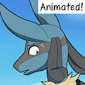 Animated Lucario Post TF Tail Swish