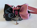 Pink/Black Goth Collar by DevilishDestiny
