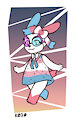 Pride Sylveon babby