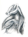 Badger by AbsintheKitsune