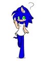 Sonic in a dress by sugarthefox12