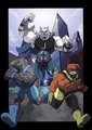 Defenders of Empire City - Seaway district by dhaelos