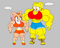 Cream meets Sunny by Megahog