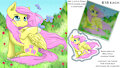 Fluttershy in a meadow (Advert)