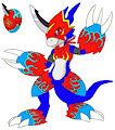 KAI THE FLAMEDRAMON, THE FLAME OF UNDYING COURAGE